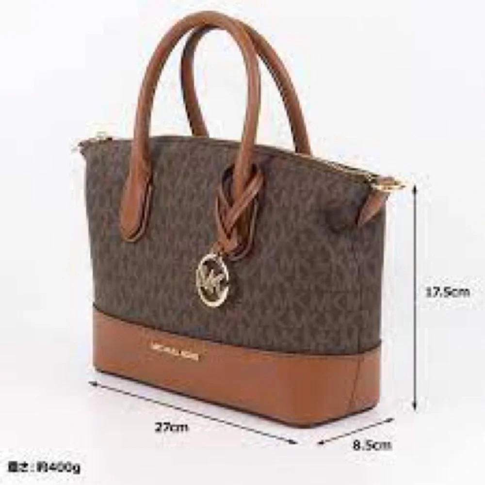 MICHAEL KORS Hyde Small Logo Satchel - Picture 5 of 6